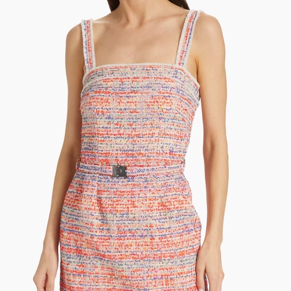 Le Superbe Belted Tweed Minidress NWT 395.00 ‼️FINAL SALE Price - Picture 5 of 9